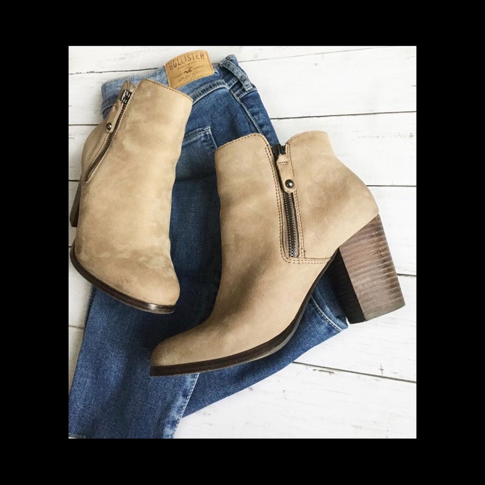 Aldo Booties with Chunk Heel